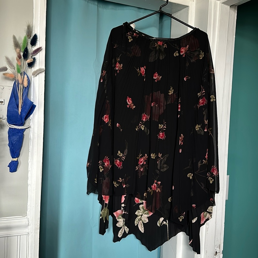 wilfred floral print skirt